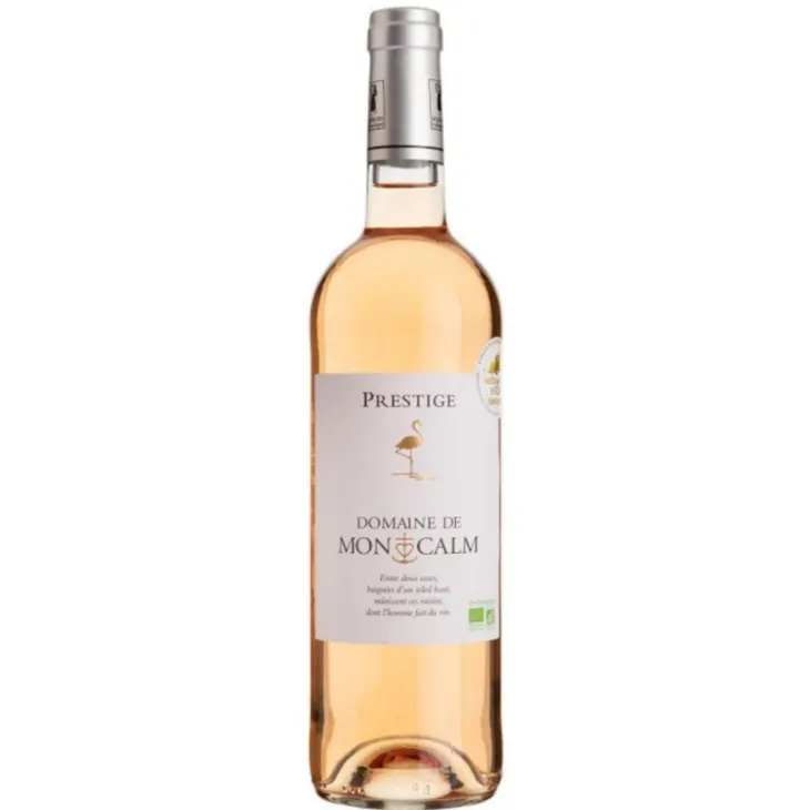 Vin gris de Camargue IGP Golf du Lion rosé bio Domaine de Montcalm - 50 cl