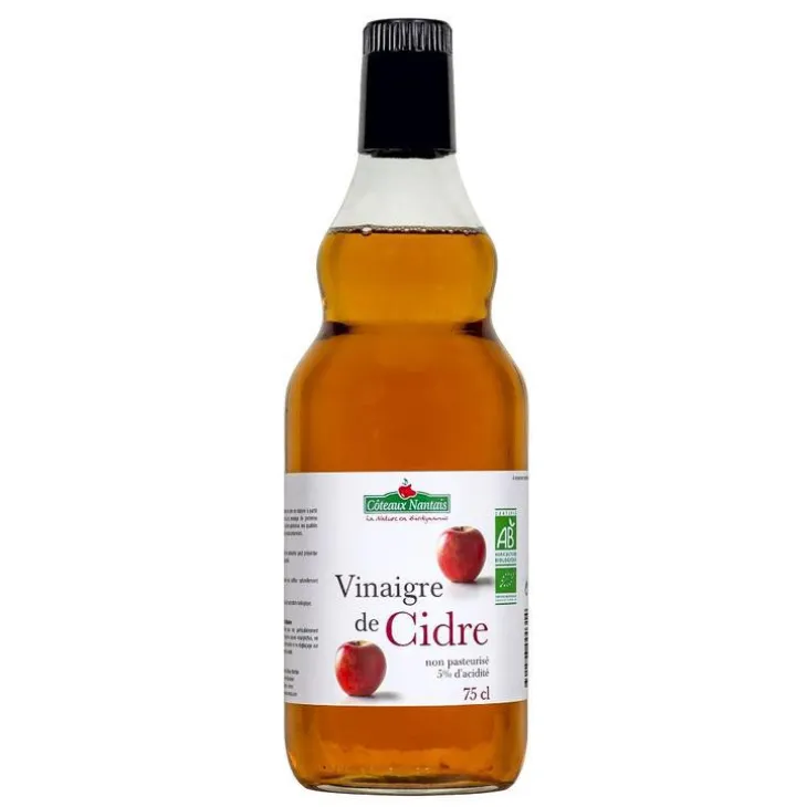 Vinaigre de cidre bio orange Demeter - 75 cl
