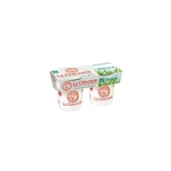 Yaourt de chèvre nature - 2 x 125 g