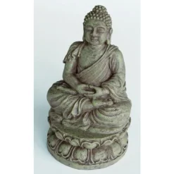 Zen Déco Buddha Résine 9x9,3x15,5 cm